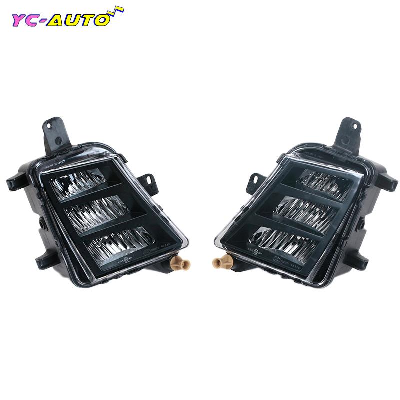 For olkswagen VW Golf 7 A7 MK7 GTI GTD 2013-2017 5G0941699 5G0941700 LED Front Bumper Fog Light DRL Fog Lamp Car Accessories