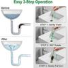 5pcs Flexible Drain Snake Anti-Break Plumbing Snake Cleaner Sink Drain Cleaner  Kitchen Sink