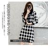 Fashion Knit High Perfect for Commuting or Dating [PHOLEEY] Women's Dress, A-Line, Waist,