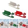 Miniature Sleigh Dollhouse Decoration, DIY Crafts, Slide Furniture Accessories, Scene Model, Simulation for Girl