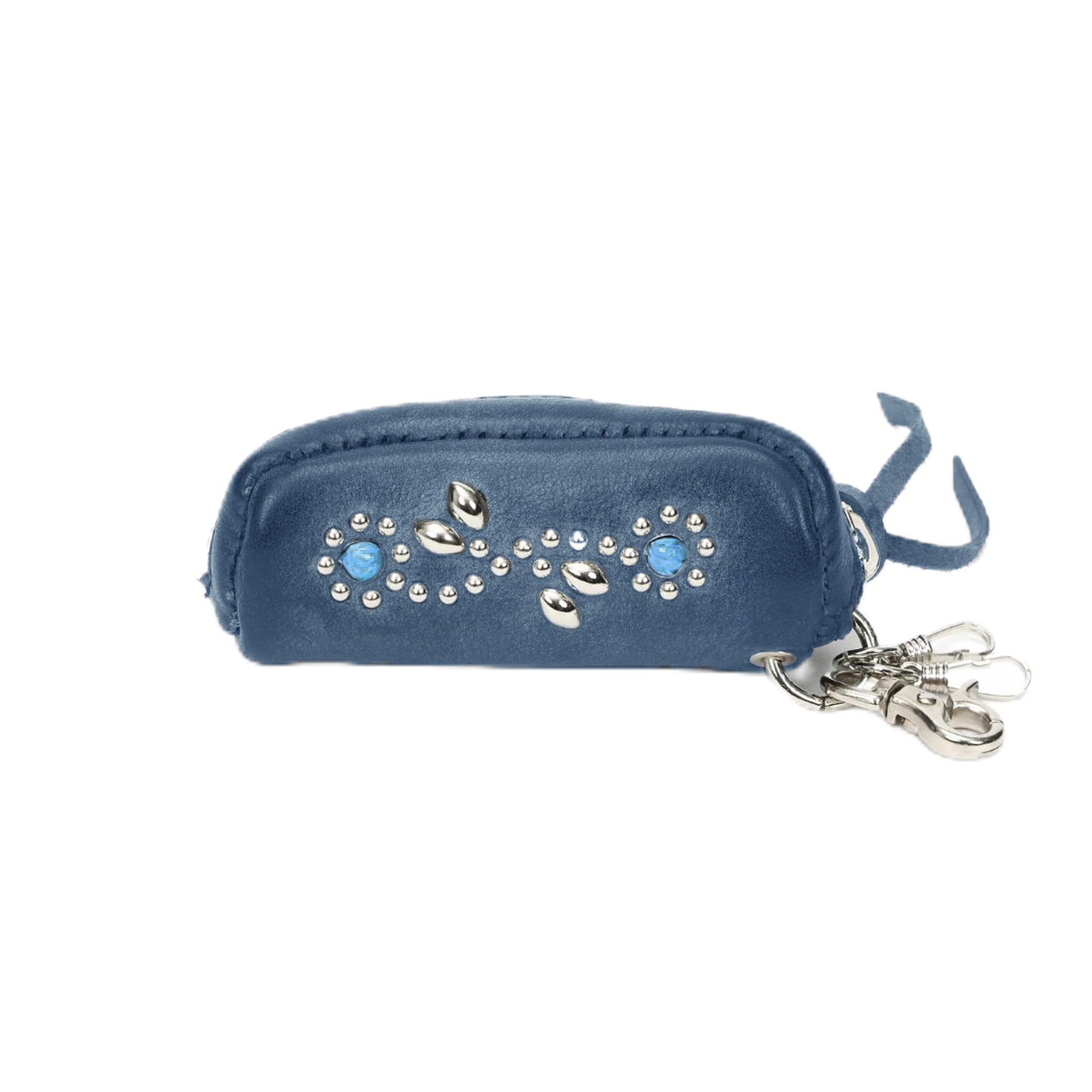 

TMT Key Case KEY Navy Free (Studded Leather) [TACS25SP03 / CASE]
