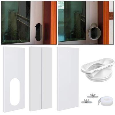 Durable AC Seal Panels Windows Vent with Retractable Replacement