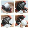 Golf Ball Marker, Golf Ball Alignment Marking Tool, 360 Degree Rotations Aiming Golf Marker, Three-Line Alignment Marker