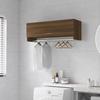 VidaXL Wardrobe Brown Oak 100x32.5x35 Cm Engineered Wood 815215