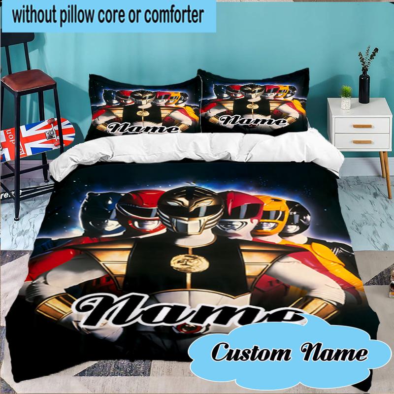 Custom Name Rangers Legacy Bedding Set 3pcs, Bedding Set Including 1pc Duvet Cover And 2pcs Pillowcases for Bedroom, Dormitory Gift