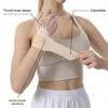 Sports Wrist Brace with Thumb Loop, Men Women Breathable Wrist Support Wrap, Wrist Compression Sleeve for Carpal Tunnel Arthritis Tendinitis Pain