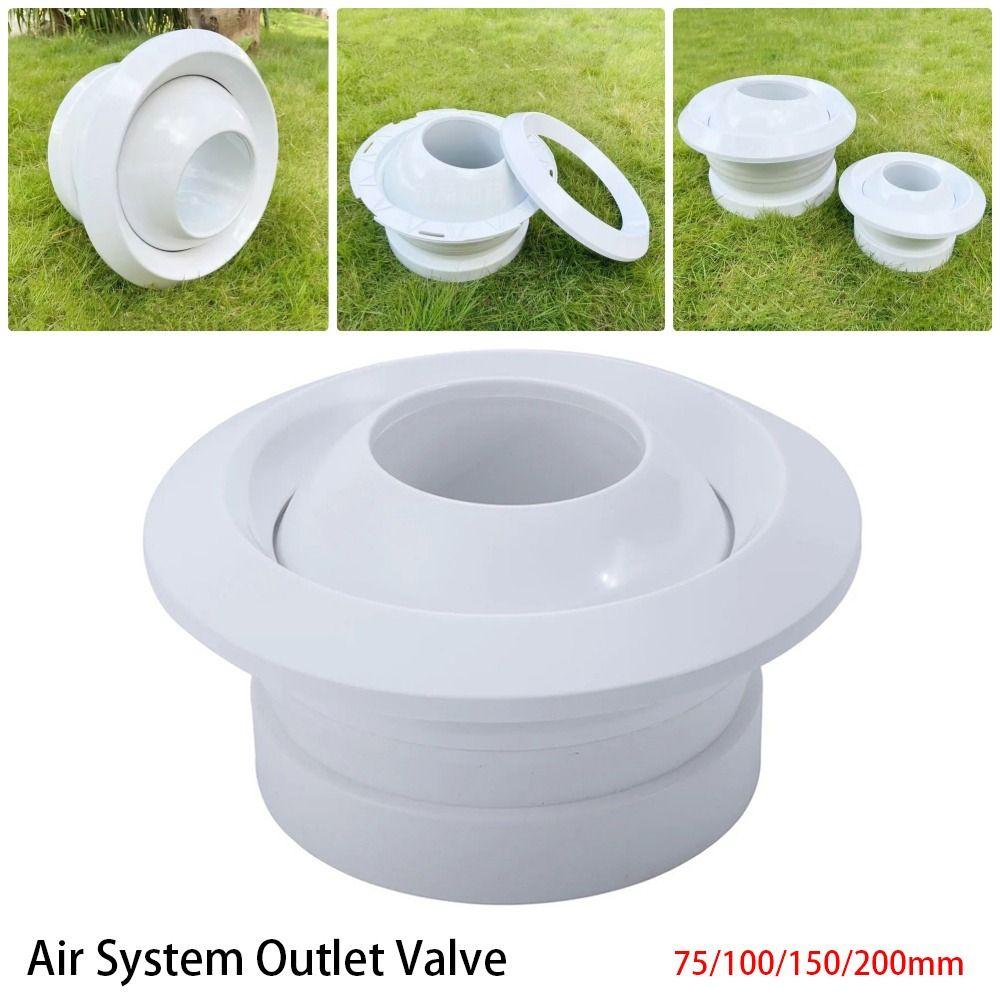 1Pcs ABS Air System Outlet Valve Adjustable Central Ventilation Outlet Spherical Nozzle Air Vent
