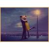 La La Land Retro Music Film Poster - Kraft Paper Wall Decor Mural
