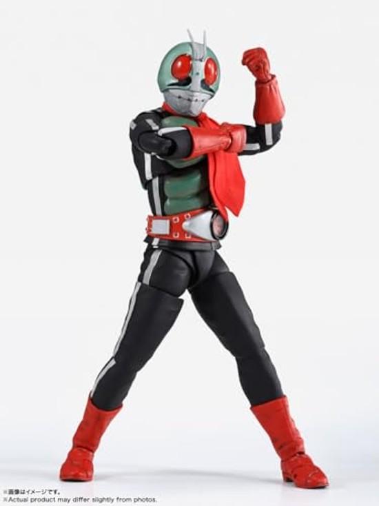 TAMASHII NATIONS S.H. Figuarts (True Bone Sculpting Method) Kamen Rider No. 2 Showa Edition approximately 145mm made PVC ABS fabric painted movable