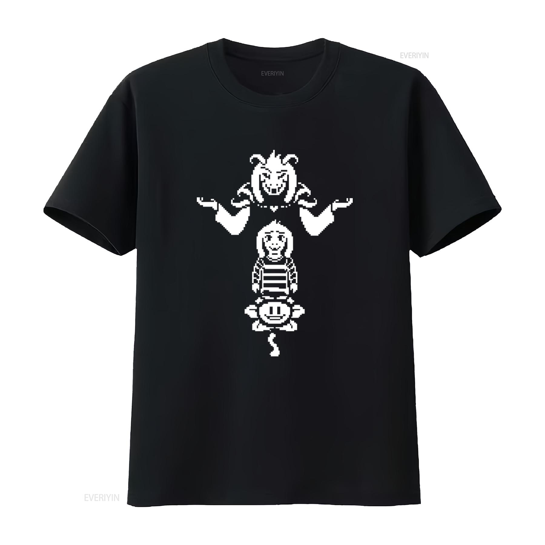 

Asriel Dreemurr Undertale Pixel Art T Shirt For All Sizes 2NMS vintage Washed Top For Everyday Wear homme Unisex Versatile 4XL