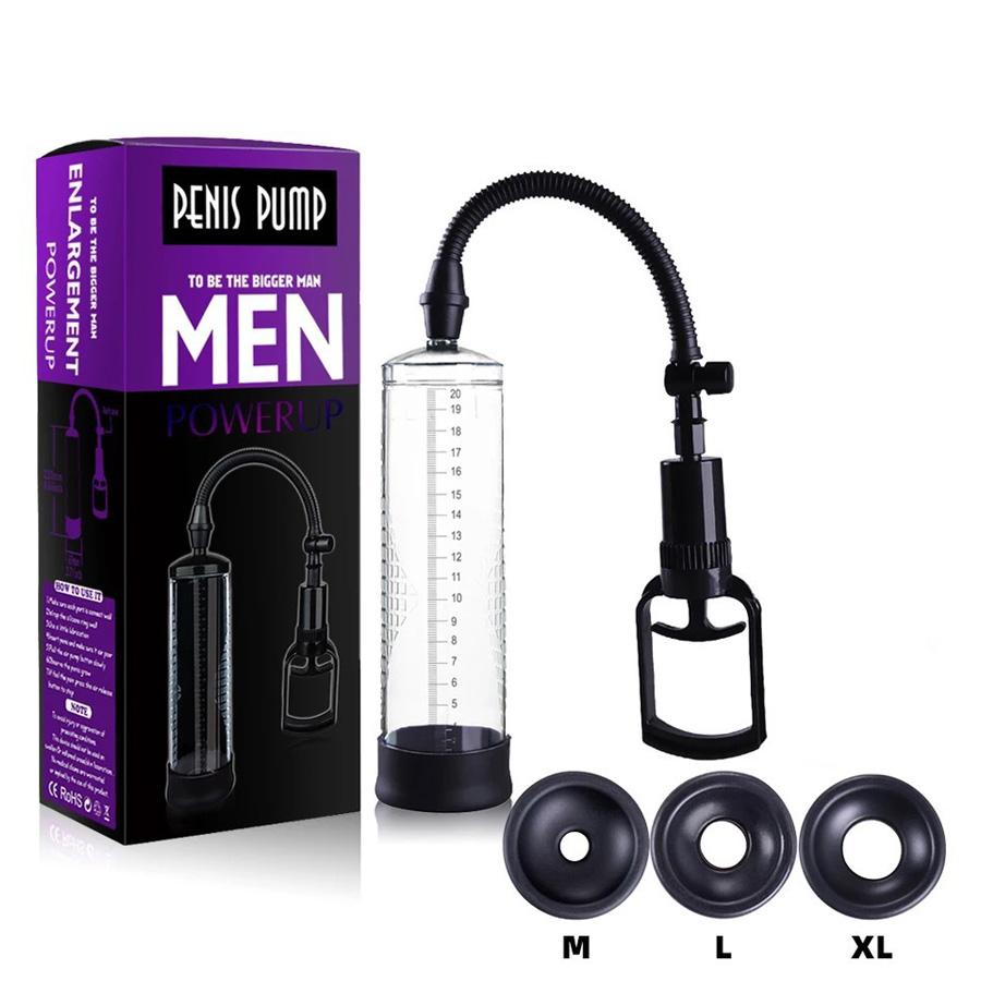 Penis Pomp Vacuum Pump Voor Penis vergroting Male Enhancement Big Erectie Cock Pomp Masturbator Penis Trainer sex toys for
