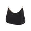 MICHAEL KORS Jet Set Charm Retro Commuting Solid Color Logo Hong Kong Style Chain Leather Trimmed Underarm Bag Shoulder Handbag Small Women's Black
