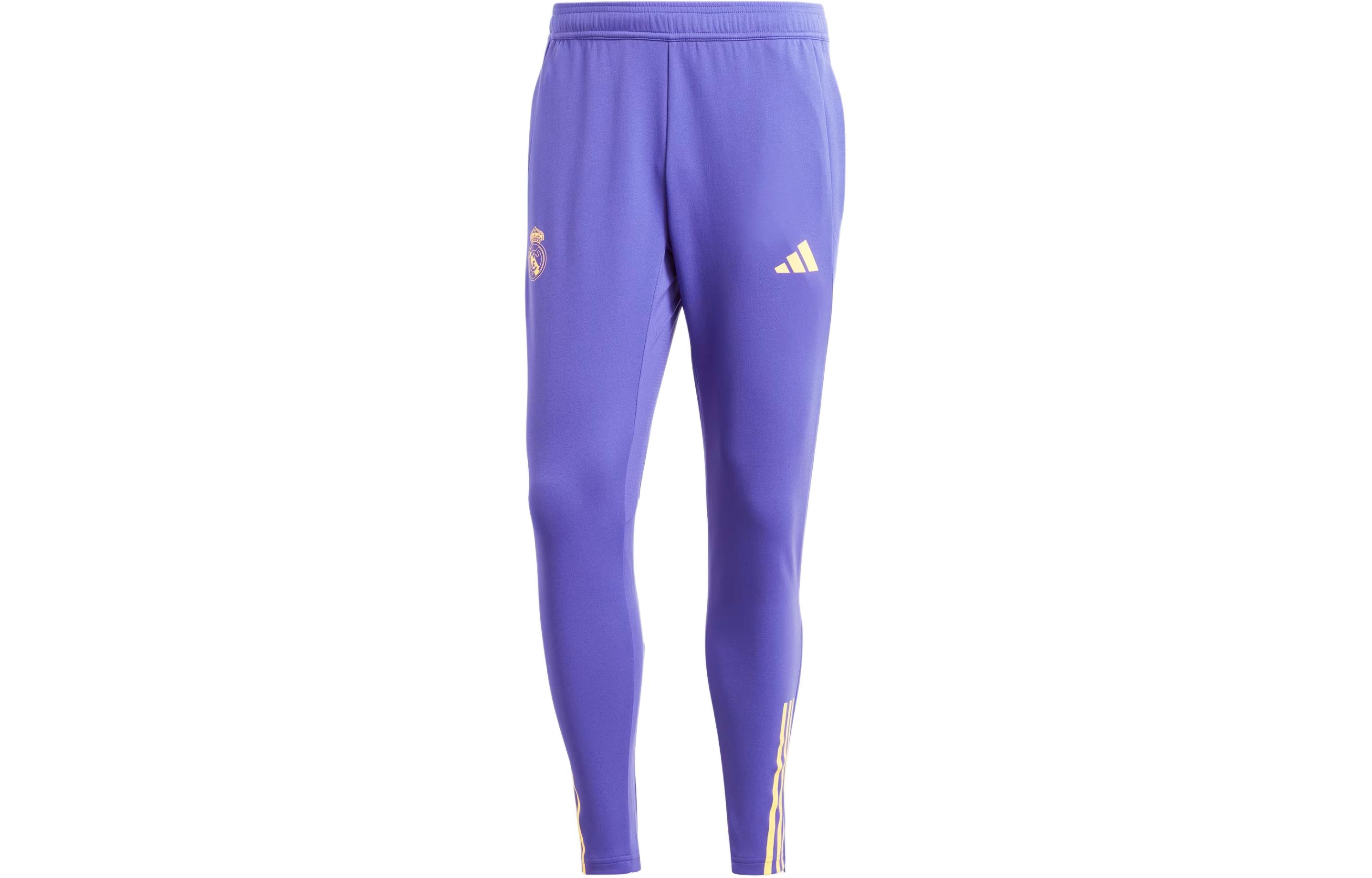 Adidas Реал Мадрид Tiro 23 Тренировочные штаны-джоггеры вязаные Мужские Сине-фиолетовые IQ0542 XXL
