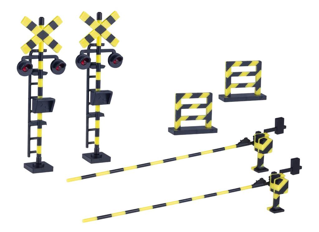 PLUM Railroad Crossing Scale Molding Plastic Kit MS055 1/80 Two-Color