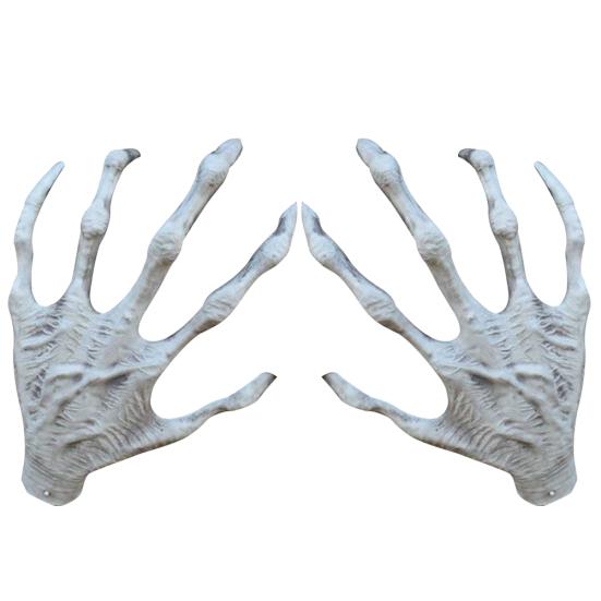 

1 пара ужасов ведьма рука скелет Хэллоуин вечеринка бар хитрый реквизит украшение