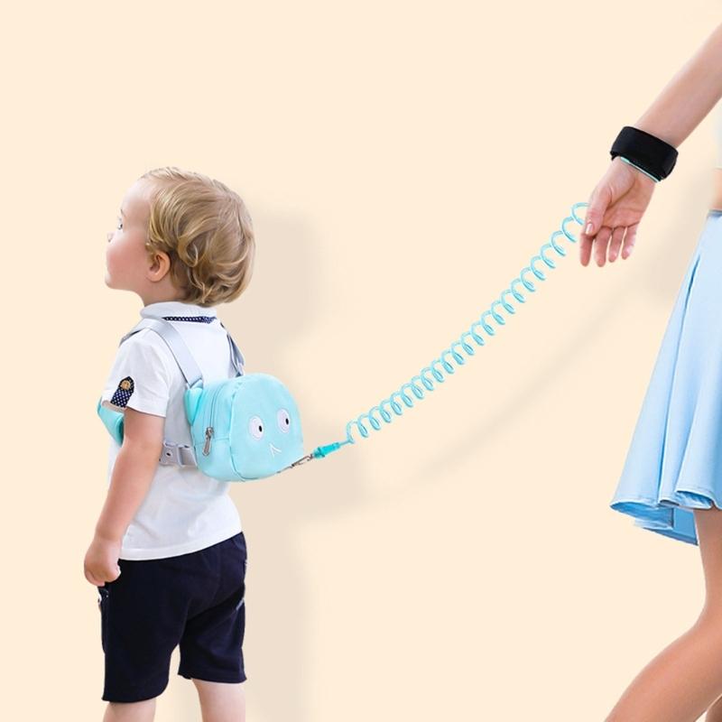 Baby Anti-Verlust-Band Kind Anti-Verlust Cartoon Rucksack Kinder Lauflernhilfe Assistentengurt Haltegurt für Junge Mädchen