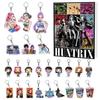 Hunter Advent Calendar With 24 Acrylic Car Pendant Keychains For Gift Giving
