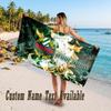 Rapid Wien FC Design Beach Towel Custom Text Large Towel for Beach Vacation