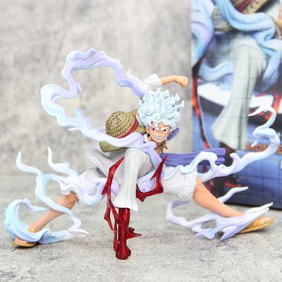 18cm One Piece Bóg Słońca Nica Luffy Przebudzony w Piątym Biegu Figurka Akcji Model Statua Zabawki Kolekcja Dekoracja Model Zabawki Prezent