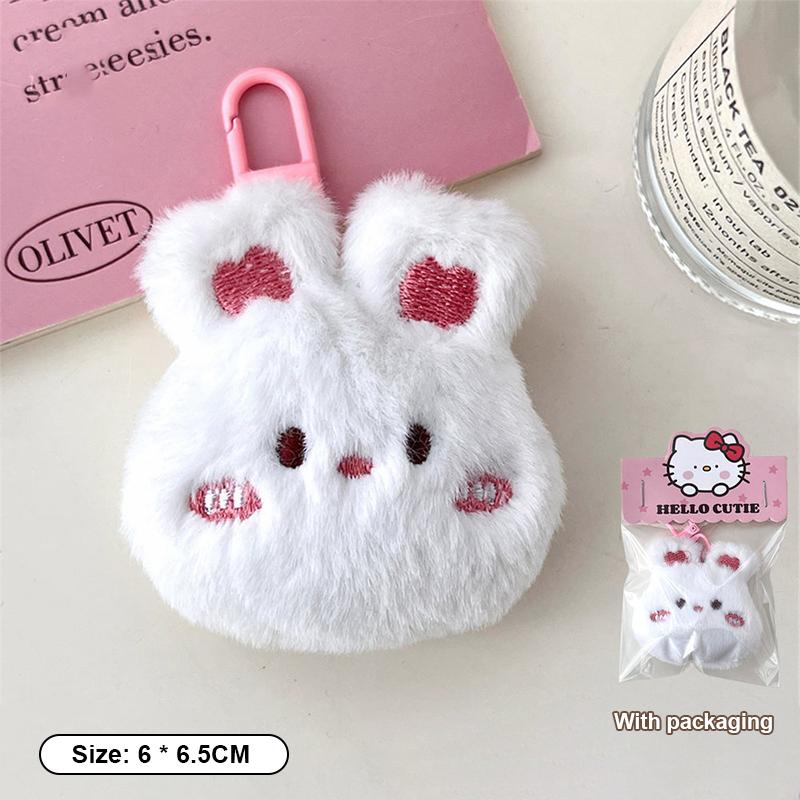 Kawaii süße Plüsch Tier Puppen Schlüsselanhänger Plüsch Spielzeug für Frauen Mädchen Schultasche Anhänger Schlüsselanhänger Rucksack hängen Ornamente Geschenke