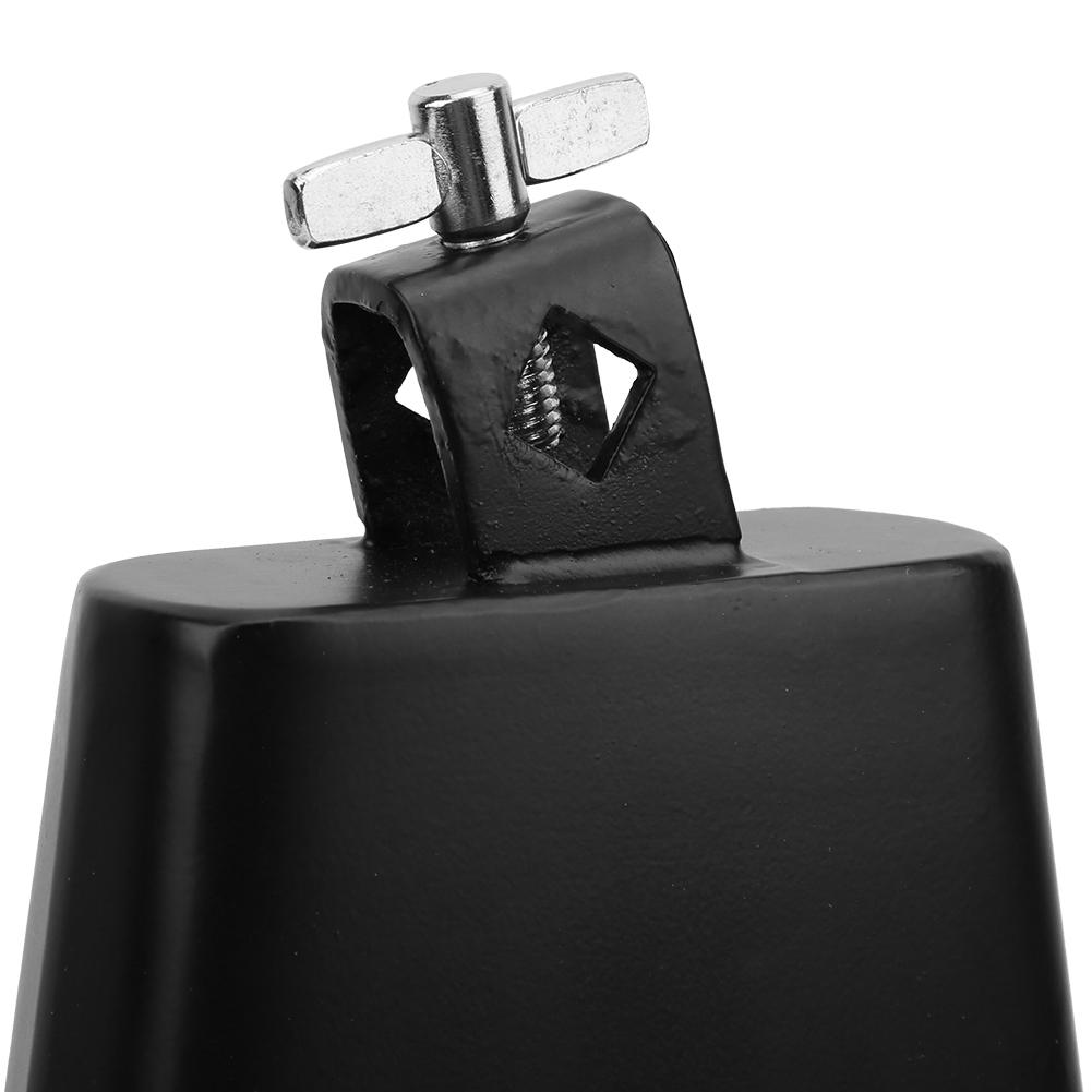 7 Inch Black Metal Cow  Cattle   Percussion Musical Instrument