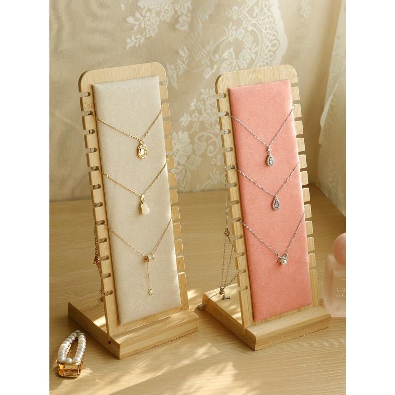 Vertical Jewelry Necklace Display Stand, Perfect For Organizing And Showcasing Your Beloved Accessories