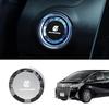LUMIMAN Push-to-Start Switch, Crystal Engine Start Cover, Start Button Cover for Toyota Alphard (30 Series), Interior Parts, Dress-Up, Crystal-Like