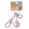 Eye Catching Resin Bird Key Holder Artistic Carving Design Compact Bag Pendant Christmas Gift For Kids Adults