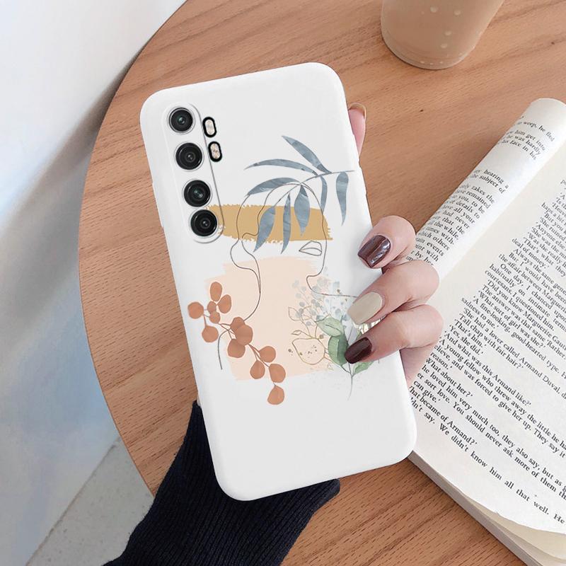 Cover For Xiaomi Note 10 Lite Phone Case Fashion Vintage Leopard Painted Shell Soft Silicone Funda For Xiaomi Note10 Lite Capa