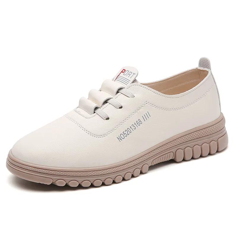 

Women Soft Sole Non-Slip Moccasins Sneakers Ladies Soft Non-Slip Walking Shoes Fashion Lightweight Flats Slip-On Casual Shoes 35 бежевый