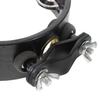 Alasum 6-inch Hi-Hat Tambourine for Drum Sets, Tambourine Instruments, Handbells, Easy to Attach Drum Accessories, Perfect for Dance