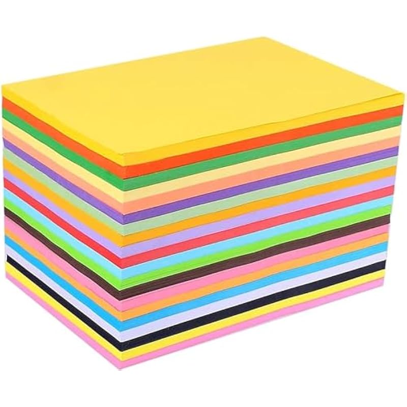 Eclet A4 100 Coloured Sheets (10 Sheets Each Color) Copy Printing/Art and Craft Paper Double Sided Coloured Office Stati