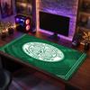 Celtic FC Theme Pattern Mouse Pad, Soccer Logo Design XXL Gaming Desk Mat Non-Slip Computer Mouse Pad