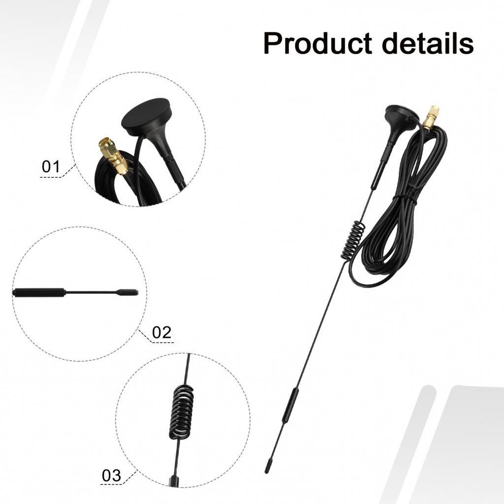 Universial Antenna+Adapter Antenna Kit 868MHz Aerial HNT Helium Male