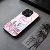 Süßes Esther Hase Kaninchen Cartoon Handyhülle Gehärtetes Glas Für IPhone 17 13 14 16 12 15 11 Pro Max Plus Mini X XR SE2020 Hülle