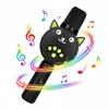 Kids Wireless Bluetooth Microphone Speaker Karaoke Machine with 4 Voice Changers HIFI Sound Portable KTV Toy Gift for Children