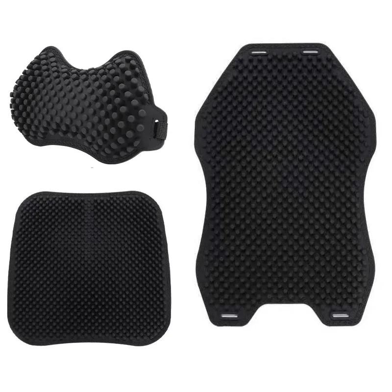 3-teiliges Set aus Autokissen, Autokissen, Silikon-Autokissen, druckreduzierende und bequeme Nackenschutz-Kopfstützen