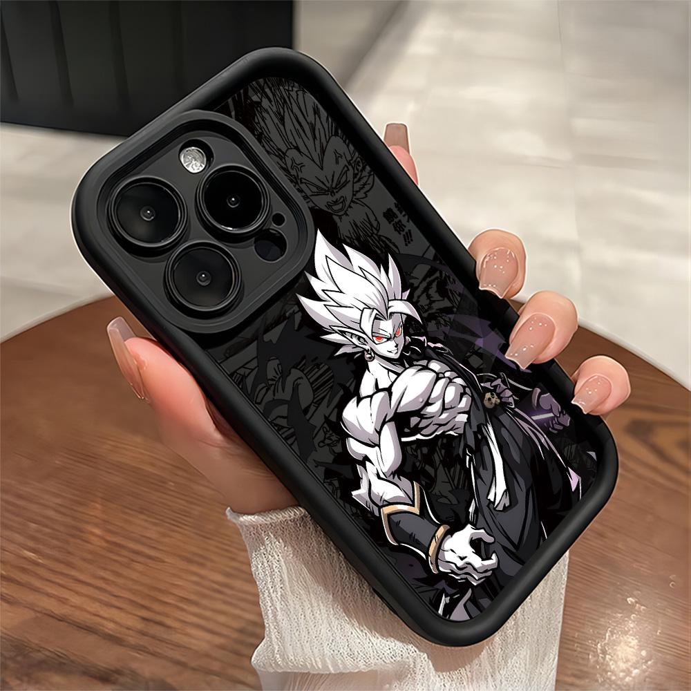 Black Anime Super Saiyans Hot Phone Case For IPhone 17e 17 16e 16 15 14 13 12 11 Air Pro Max Mini XR XS Plus Soft TPU Back Cover