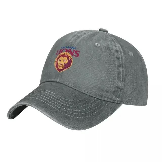 Berretto da Baseball Unisex The Golden Lions Of Championship Cappelli Visiera Protezione Snapback Berretti Brisbane Lions