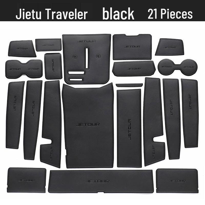 

Аксессуары для накладок в дверные слоты Jetour Traveller - Декор интерьера и подстаканник