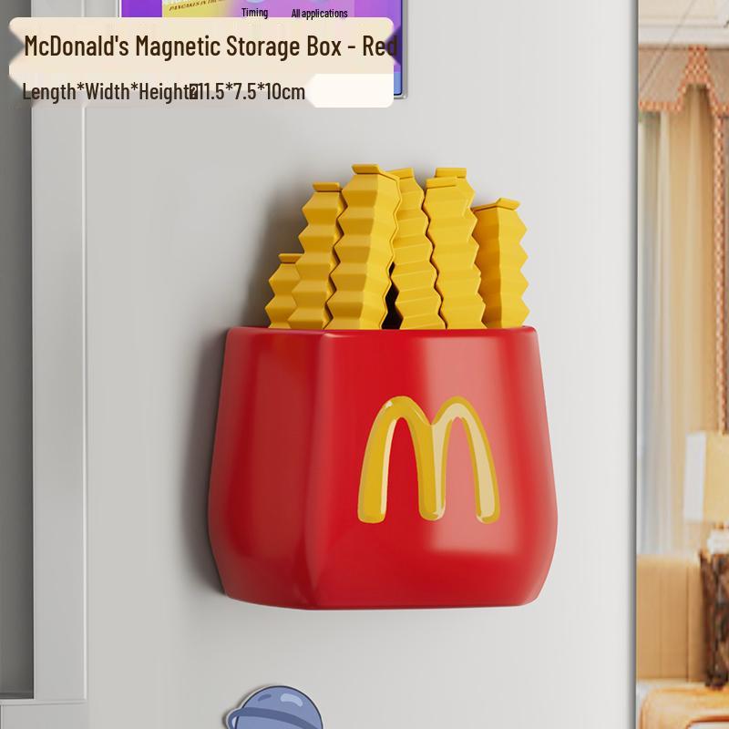 

Cute Magnetic Wall-Mounted Storage Shelf & Refrigerator Sticker