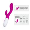USB Charging G Spot Rabbit Dildo Vibrator Orgasm Adult Toys Powerful Masturbation Sex Toy for Women Waterproof Adult Sex Product