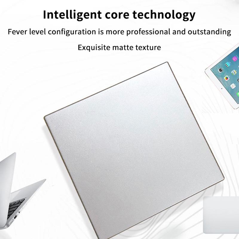 Usb 2.0 External Dvd Player Cd Drive Mp3 Music Movies Portable Reader For Windows 7/ 8/ 10 Laptop Desktop Pc Computer