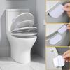 Toilet Seat Lifter,2 Pack Self Adhesive Toilet Cover Lifter Sticky Toilet Lid Raise Lifter Handle Avoid Touching Toilet Lid Handle Toilet Lift Tools