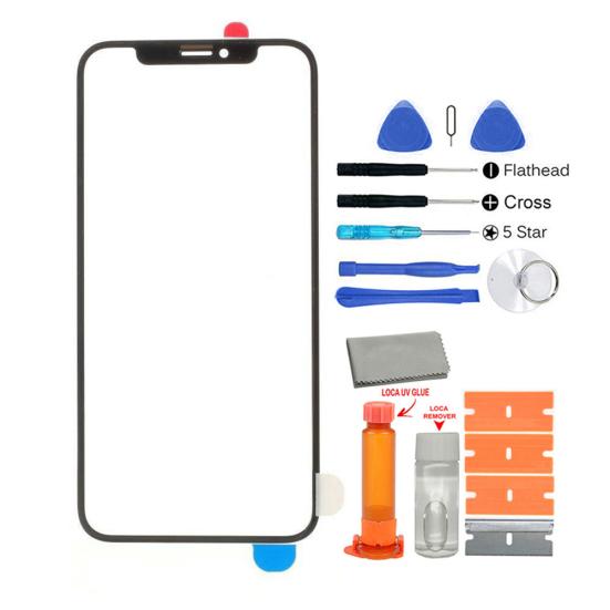 Frontglas-Touchscreen-Austauschkit für iPhone X/XR/XS/XS MAX/11/11 PRO