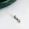 DIY Sliding Chain Alphabet Number Pendant Necklace Personalized Jewelry
