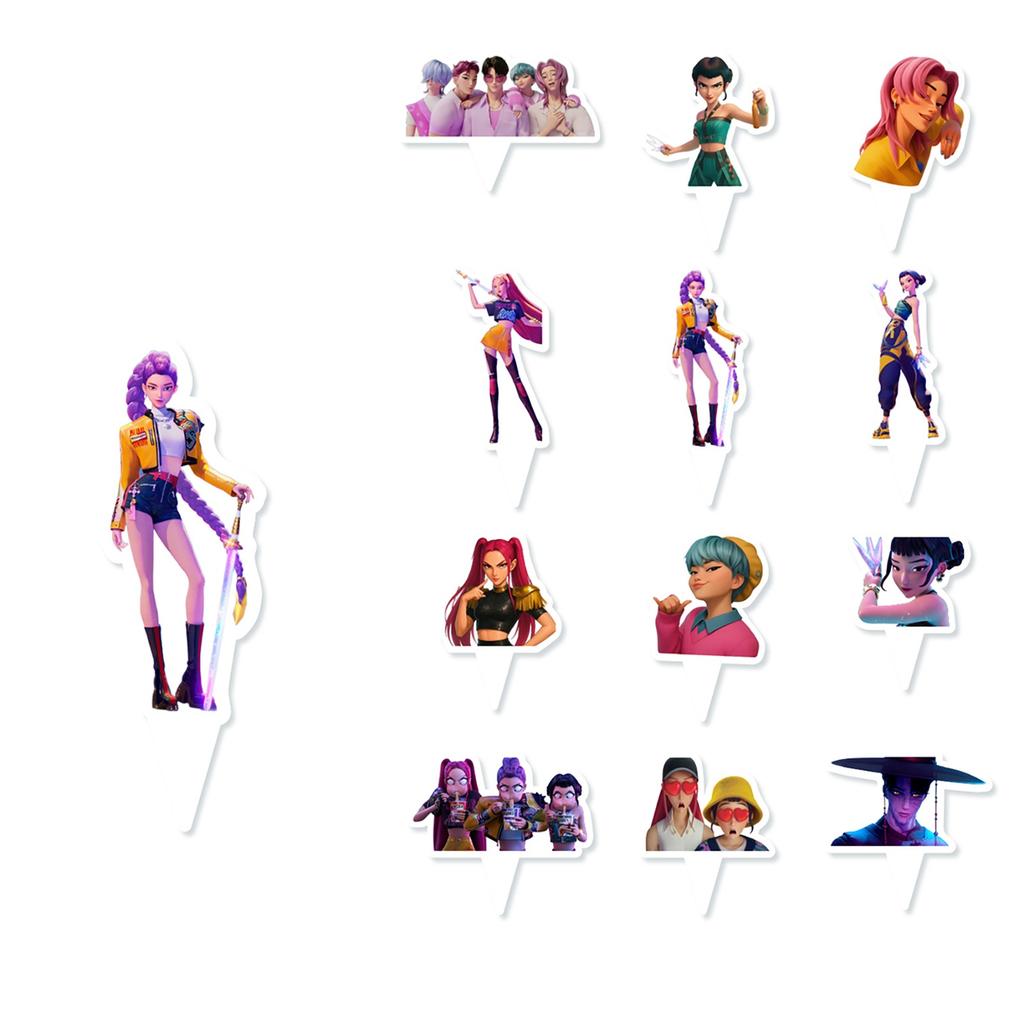 Witch Hunters Birthday Theme Party Decoration Banner Pull Flag Cake Flag Balloon- Set