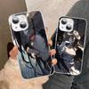 Cartoon Anime A-AlbedoS For IPhone 14 13 12 Mini 11 Pro XS Max X XR 14 Plus Tempered Glass Cover