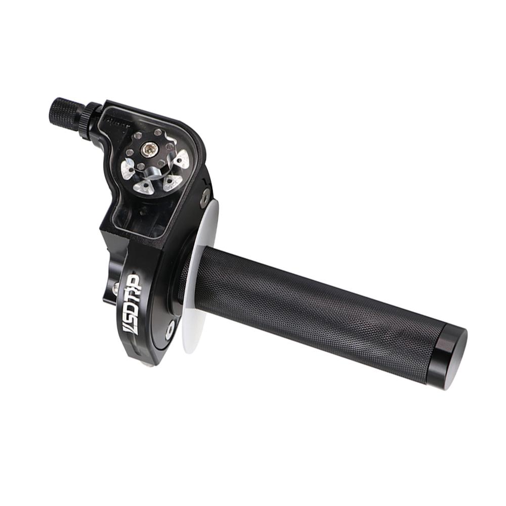 ZSDTRP 22mm Universal CNC Aluminum Accelerator Throttle Twist Grips Handlebars For Motorcycle Moped Scooter Bike M10*1.5