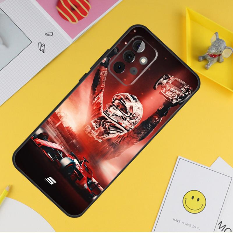 Sebastian Vettel F1 Formula Case For Samsung Galaxy A55 A35 A25 A15 A51 A71 A12 A32 A52 A13 A33 A53 A14 A34 A54 Coque